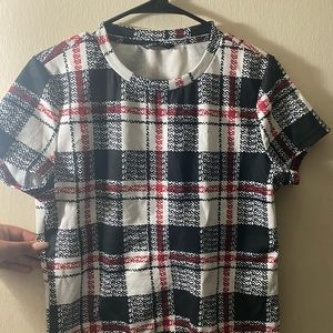 Plaid Crop Top